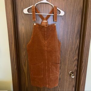 Altar'd State Brown Corduroy Dress